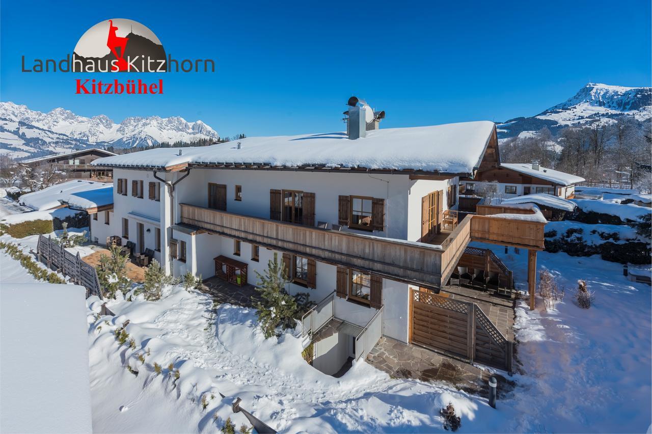 Landhaus Kitzhorn คิทซ์บือห์ ภายนอก รูปภาพ